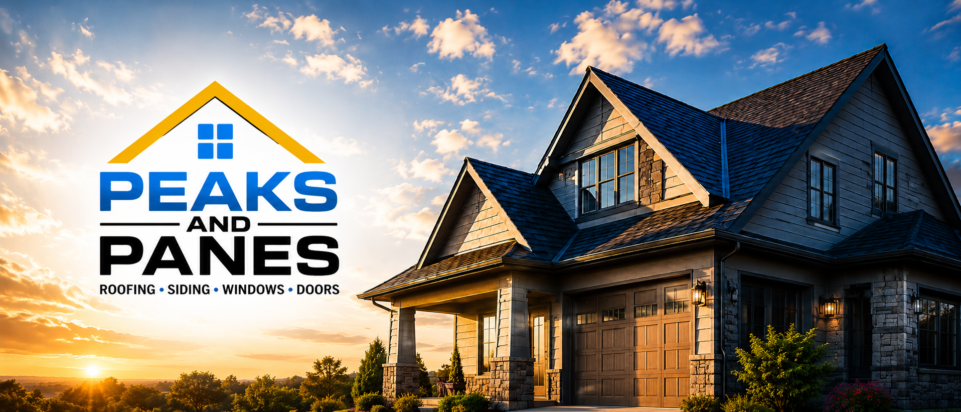 Peaks and Panes — Roofing, Siding, Windows, and Doors. Call (267) 281-4197.
