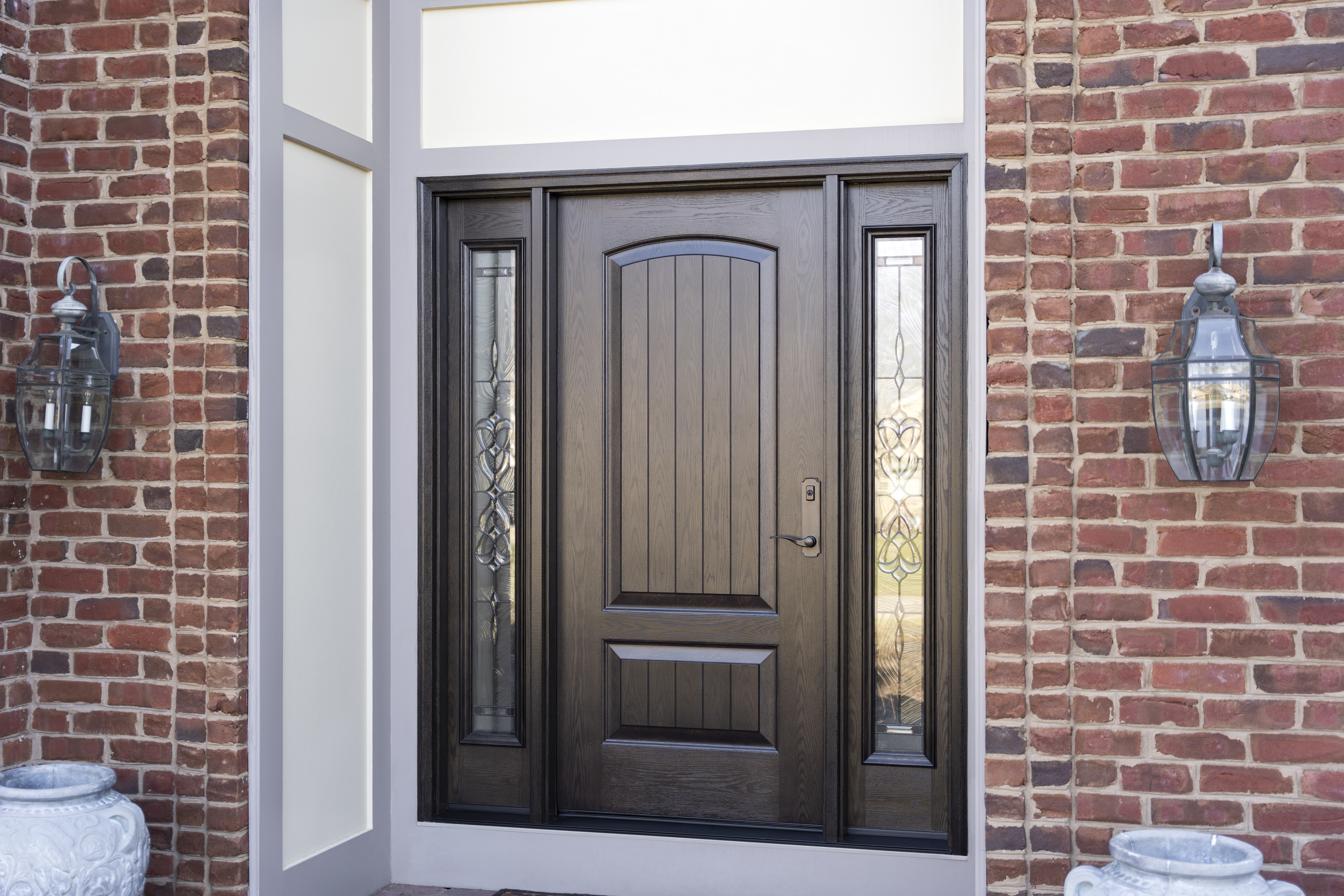Entry door installation by Peaks and Panes